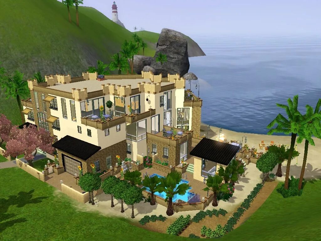 Игры самый лучший дом. Дом в симс 3. красивый дом sims 3. богатый дом в симс 3. большой дом симс 3.
