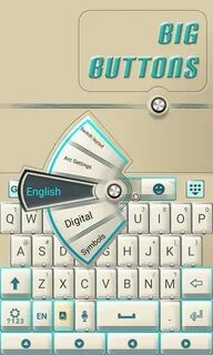 Big buttons