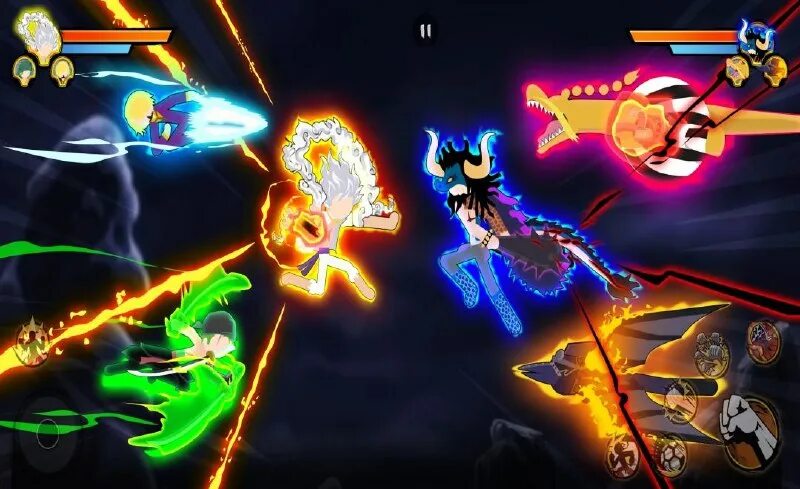Stickman pirates brawl 3v3. Stickman pirates brawl 3v3