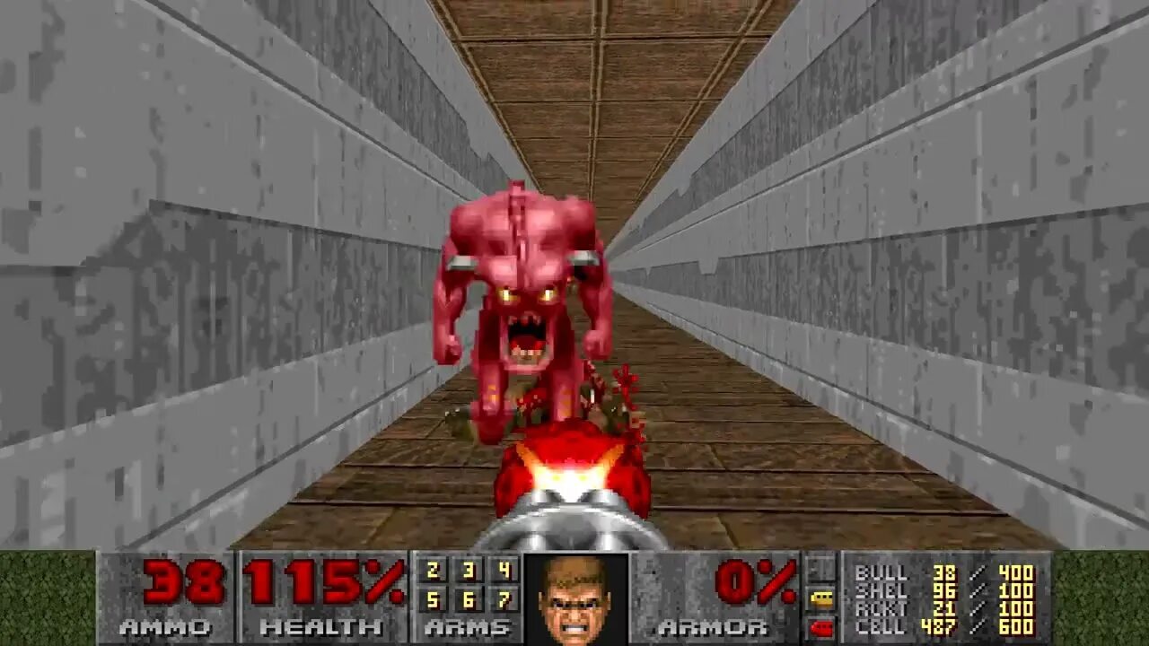 Doom 1 Level. Дум 1 июня