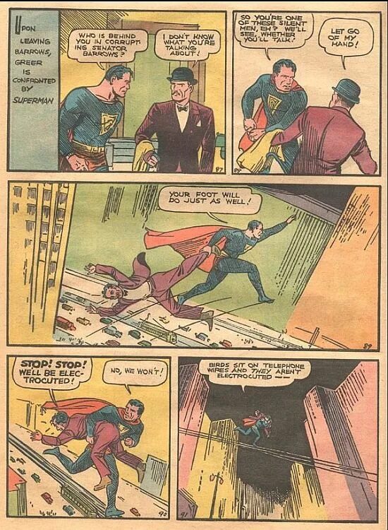 Комиксы про первый. Супермена в комиксе Action Comics #1. Супермен комикс 1938. Первый комикс про Супермена 1938. Первый комикс в мире.