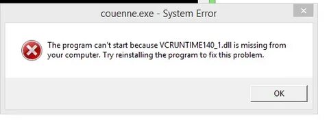 Error cf registration missing