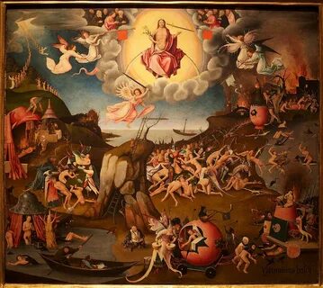 Hieronymus Bosh: Studio of Last Judgement Satanic art, Art, European art