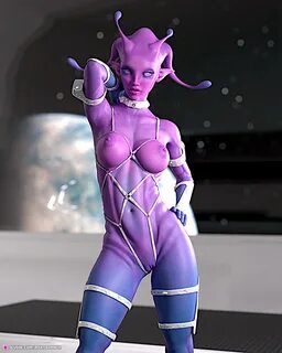 Alien babe @fatalienbabe nude pics