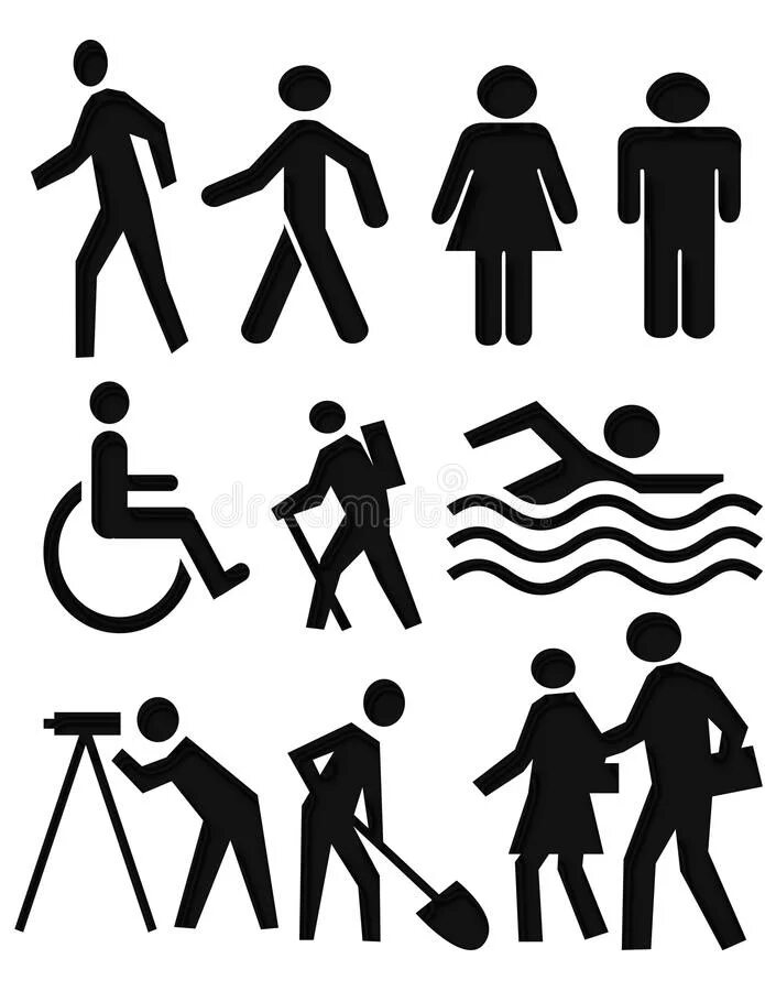 Человечек идет. Пешеходный вектор. Пиктограмма человечек. Знак мусора. Значок человека.