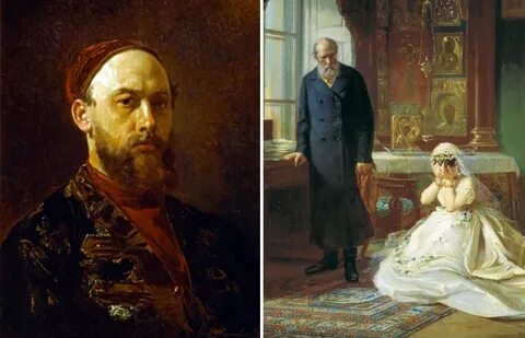 Картина журавлева перед венцом