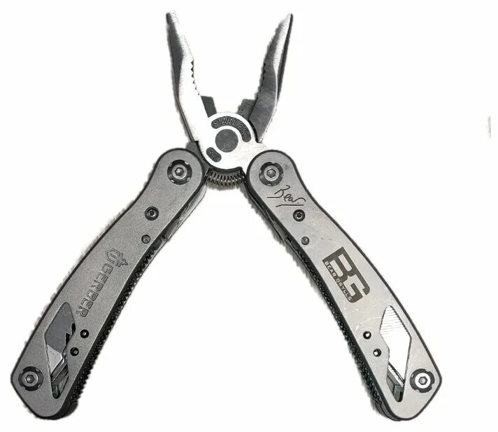 Мультитул следопыт pf-mt-06 (9 функций) с чехлом. Кусачки электрика с зачисткой для проводов. Мультитул кредитка с плоскогубцами. Мультитул-пассатижи, 7 х 3 см. Мультитул следопыт pf-mt-09.