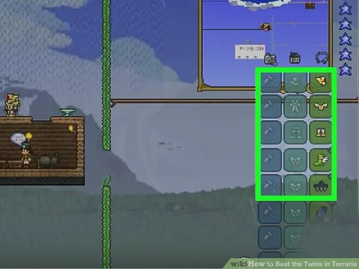 Близнецы террария крафт призывалки. Террария убийство близнецов. Террария боссы близнецы. Как победить близнецов в террарии. Лучший способ победить близнецов в террарии.
