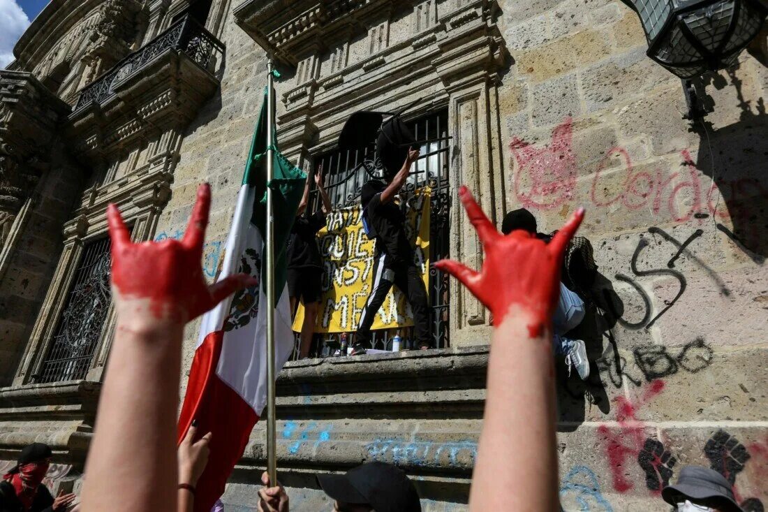 Мексика митинг