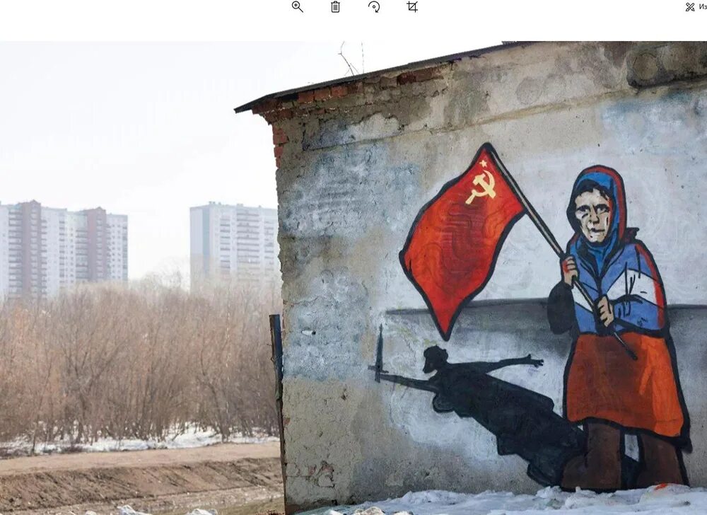 Бабушка с флагом вышла к. Бабушка с флагом вышла к