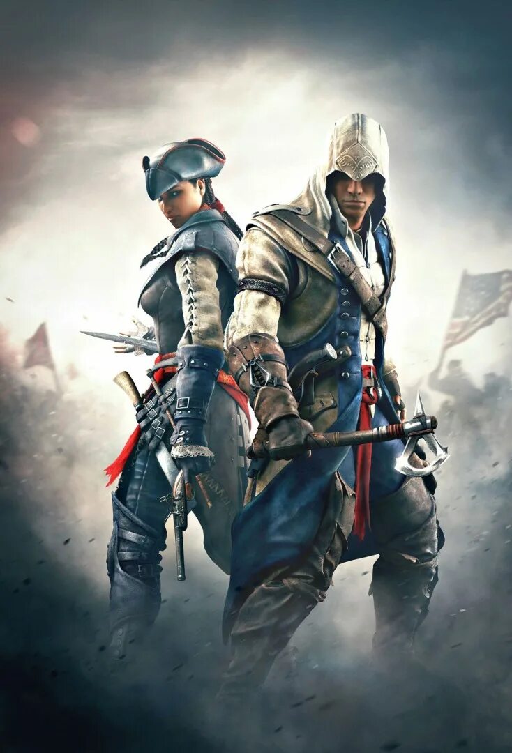 Assassin s nintendo. Коннор Кенуэй и Авелина. Ассасин Крид 3 Авелина. Assassins Creed 3 Коннор. Assassin’s Creed III: Liberation Коннор.