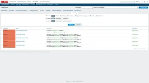 Zabbix postgresql
