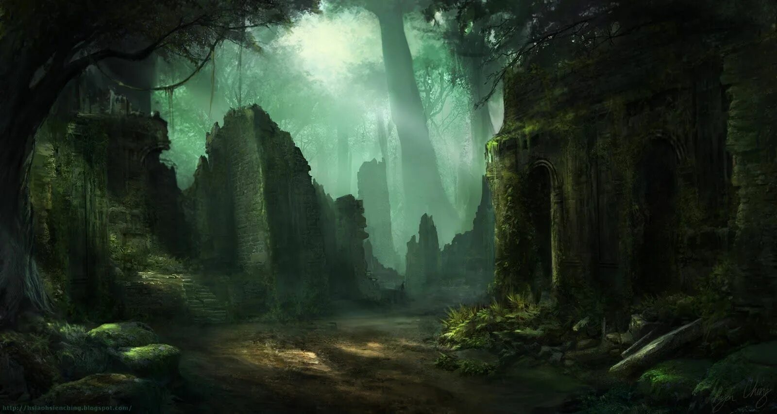 We come to ruins
