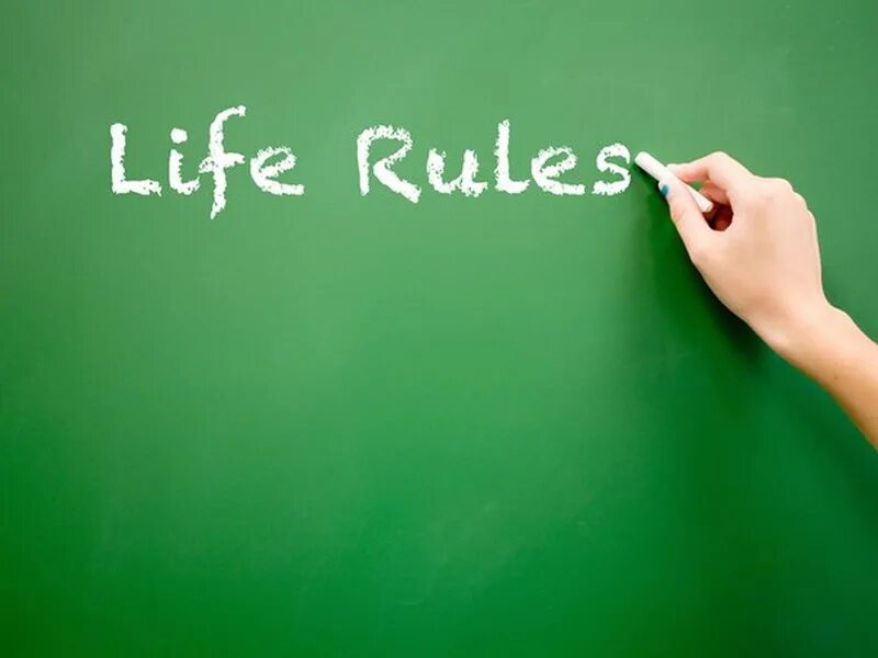 Thinking that rules are the