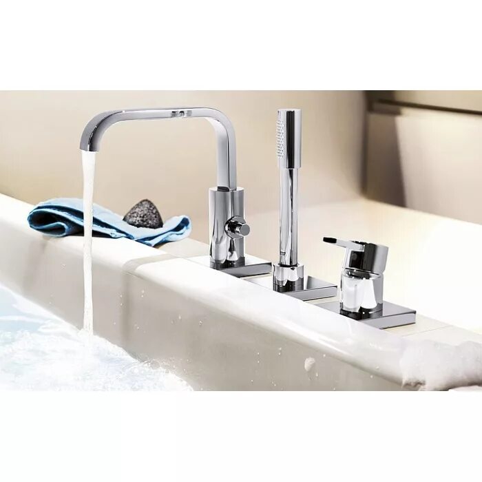 Grohe Allure 19316000. Смеситель Грое Аллюр. Смеситель на борт ванны Grohe. Смеситель на борт ванны Grohe 25007.