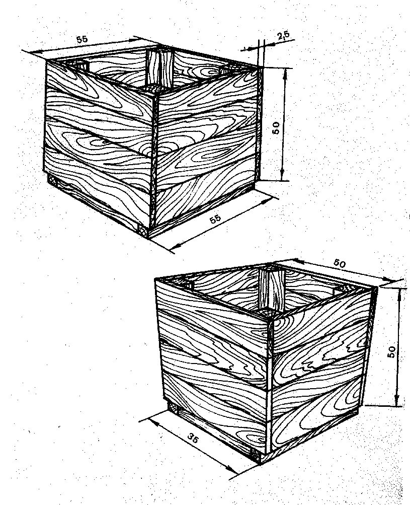 Чертеж кашпо из дерева с размерами 8 Garden ideas in 2021 garden, home vegetable garden, garden projects
