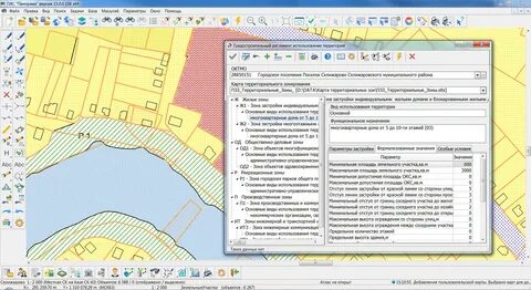 Зоуит на кадастровой карте