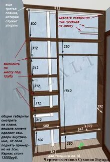 Встроенный шкаф купе своими руками пошаговая инструкция