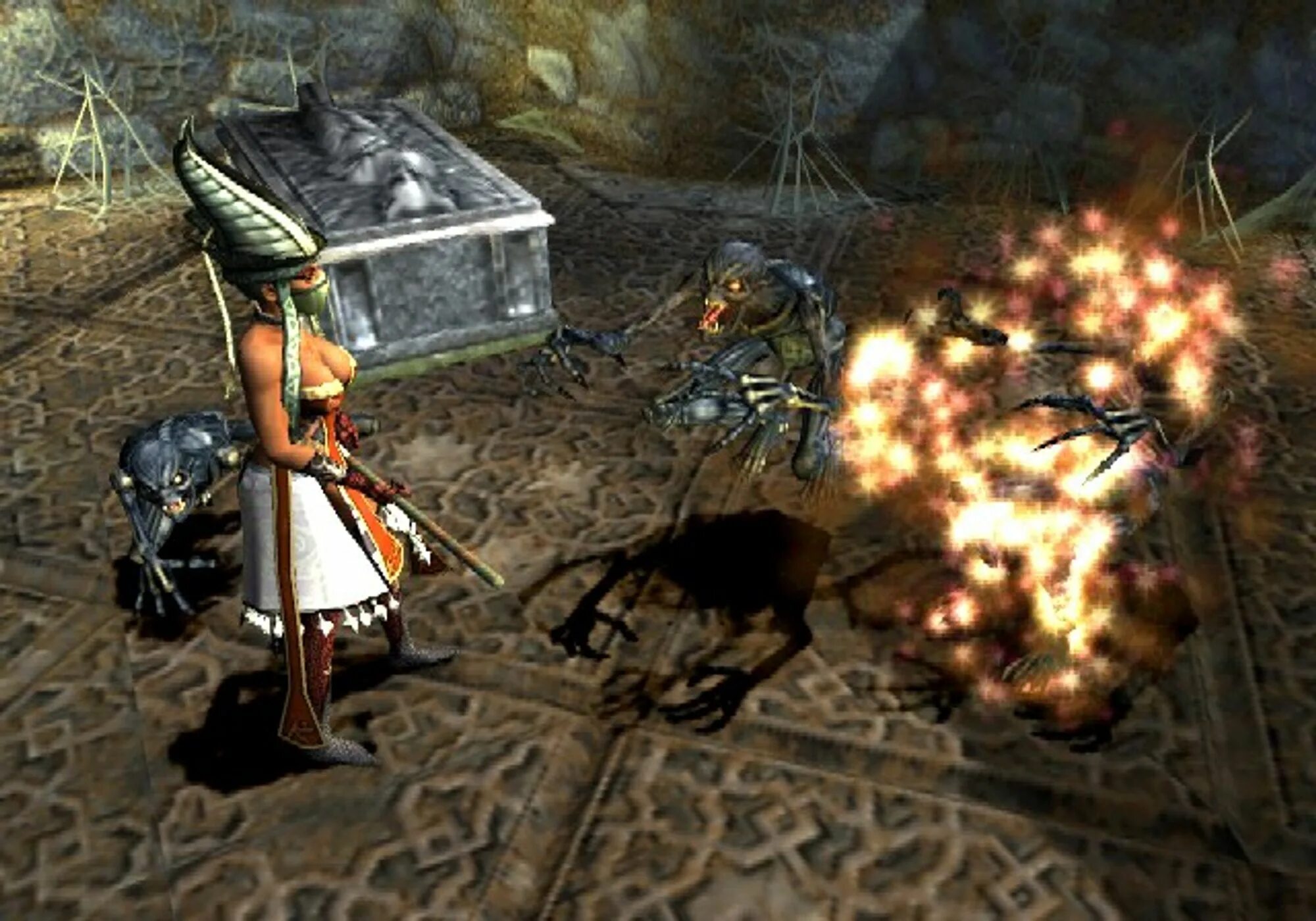 Return to arms. Champions return to arms ps2. champions return to arms ps2 геймплей. champions of norrath 2. champions_return_of_arms.
