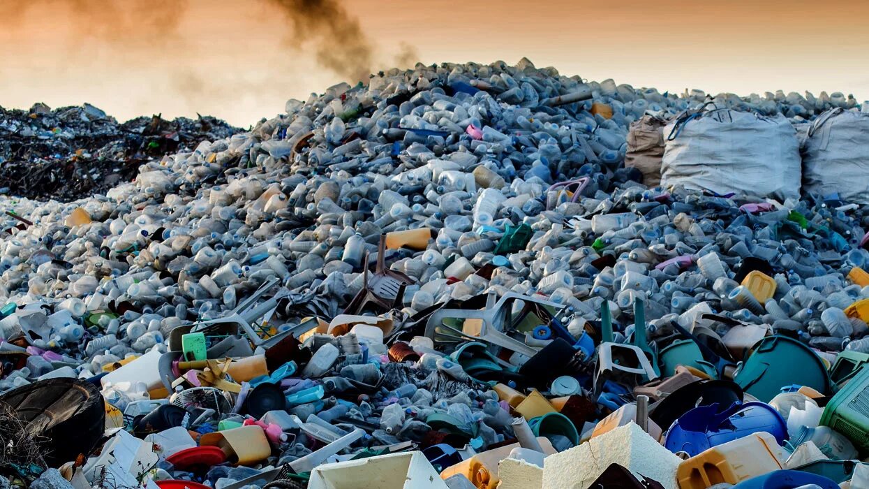 Свалка Malagrotta (Италия. Свалка бытовых отходов. Бытовые и промышленные отходы. Утилизация промышленных отходов. Rains waste