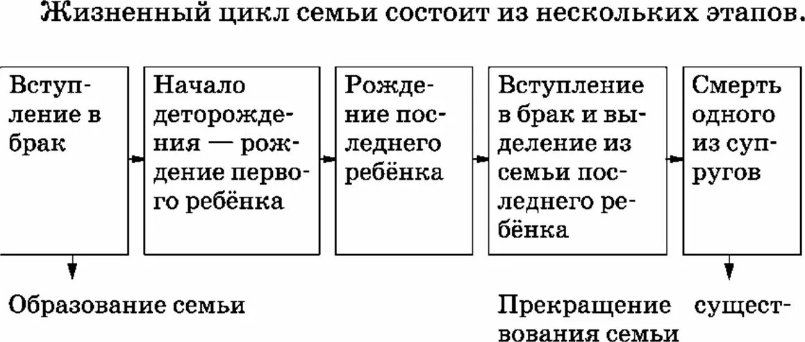 Жизненный цикл семьи состоит из четырех. Понятие жизненного цикла семьи. стадии жизненного цикла семьи таблица. схема стадий жизненного цикла семьи. этапы жизненного цикла семьи схема.