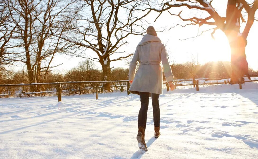 The coldest walk in the