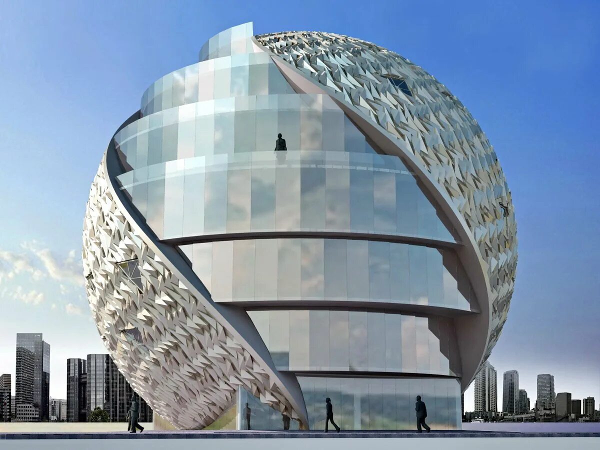 Шар сферической формы. Cybertecture Egg Мумбаи Индия. Шарообразные здания. Здание в виде шара. Здания сферической формы.