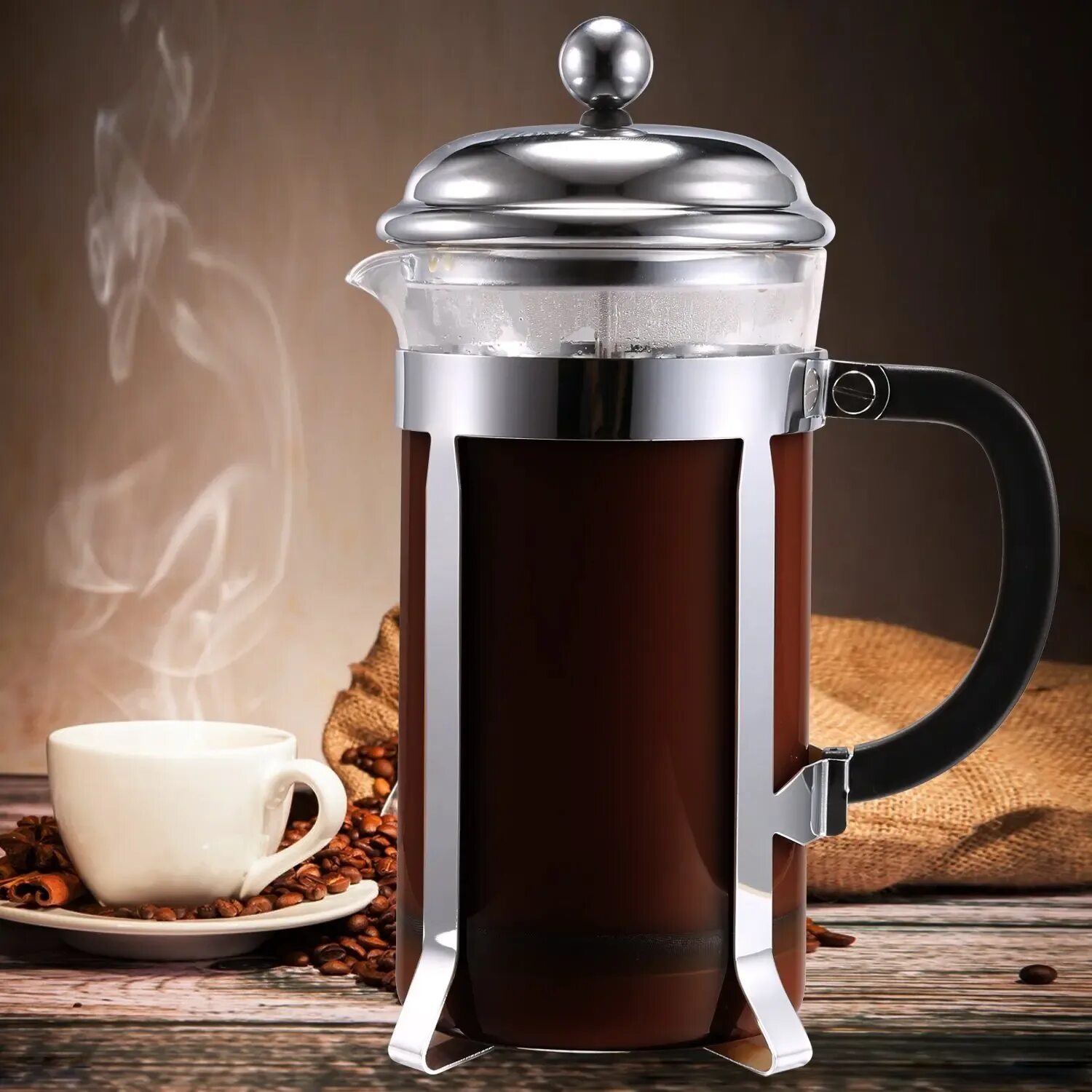 Френч пресс Stainless Steel maker. Френч-пресс tasty Coffee. Кофе French Press. Coffee Tea Stainless Steel maker. Хороший кофе для заваривания