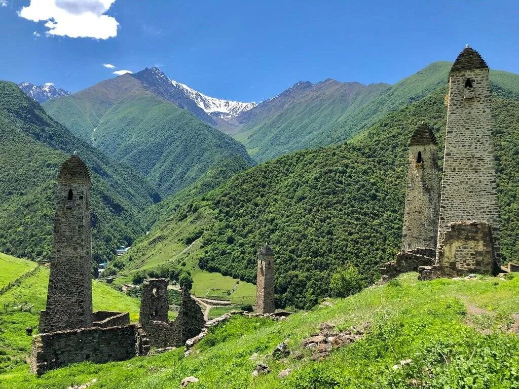 Село Эрзи Ингушетия.