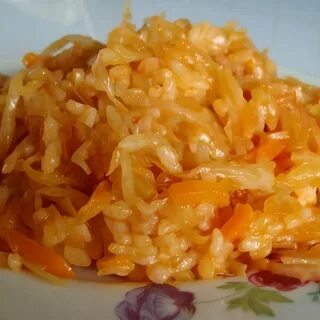 Пекинская капуста с рисом в мультиварке