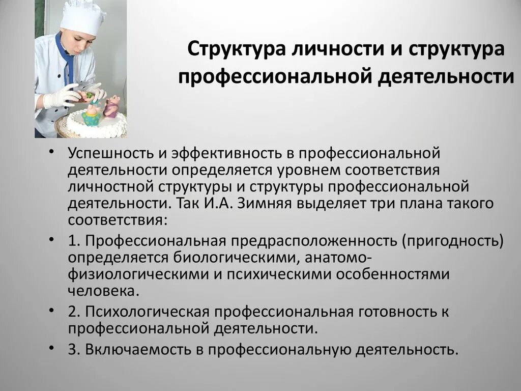 Профессиональная деятельность какие бывают