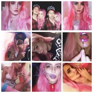 basicillusion Halsey hair, Pink hair, Halsey