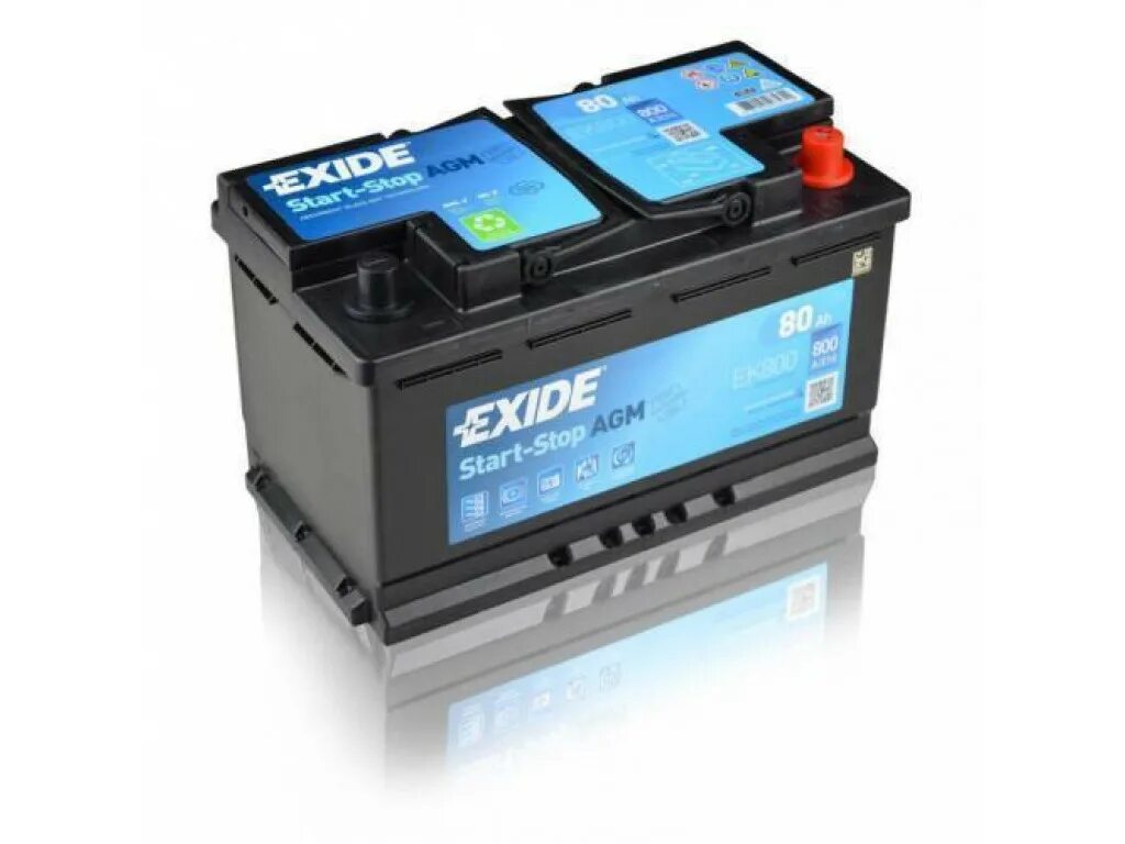 Аккумулятор Exide start-stop AGM ek800. Аккумулятор Exide ek800 AGM. Аккумулятор Exide 80a 800ah. Exide 800 AGM.