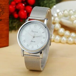 Silver watch часы