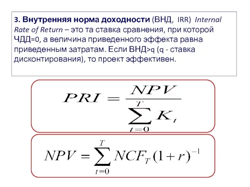 ВНД экономика формула. Внутренняя норма доходности irr. Внутренняя норма рентабельности (Internal rate of Return, irr). Внутренняя норма прибыли (доходности). Норма доходности это