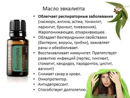 Масло эвкалипта инструкция