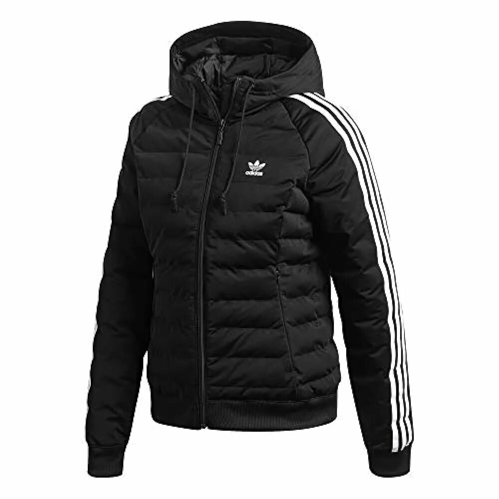 Черная куртка адидас. Куртка adidas 2fs5dyx3006. Куртка адидас женская черная. Куртка адидас женская зимняя черная. Куртка Slim adidas.