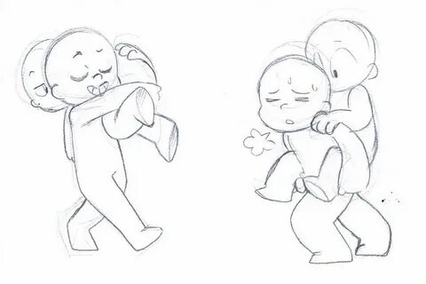 2 человека для срисовки