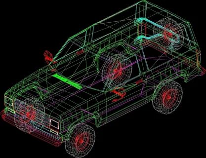 3d модель autocad
