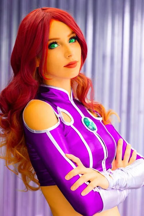 Канал телеграм косплей. Старфайер косплей. Starfire косплей. Megan Cosplay. Старфайер косплей из юных титанов.