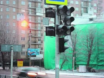 Светофор в смоленском