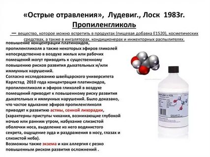 Глицерин вред