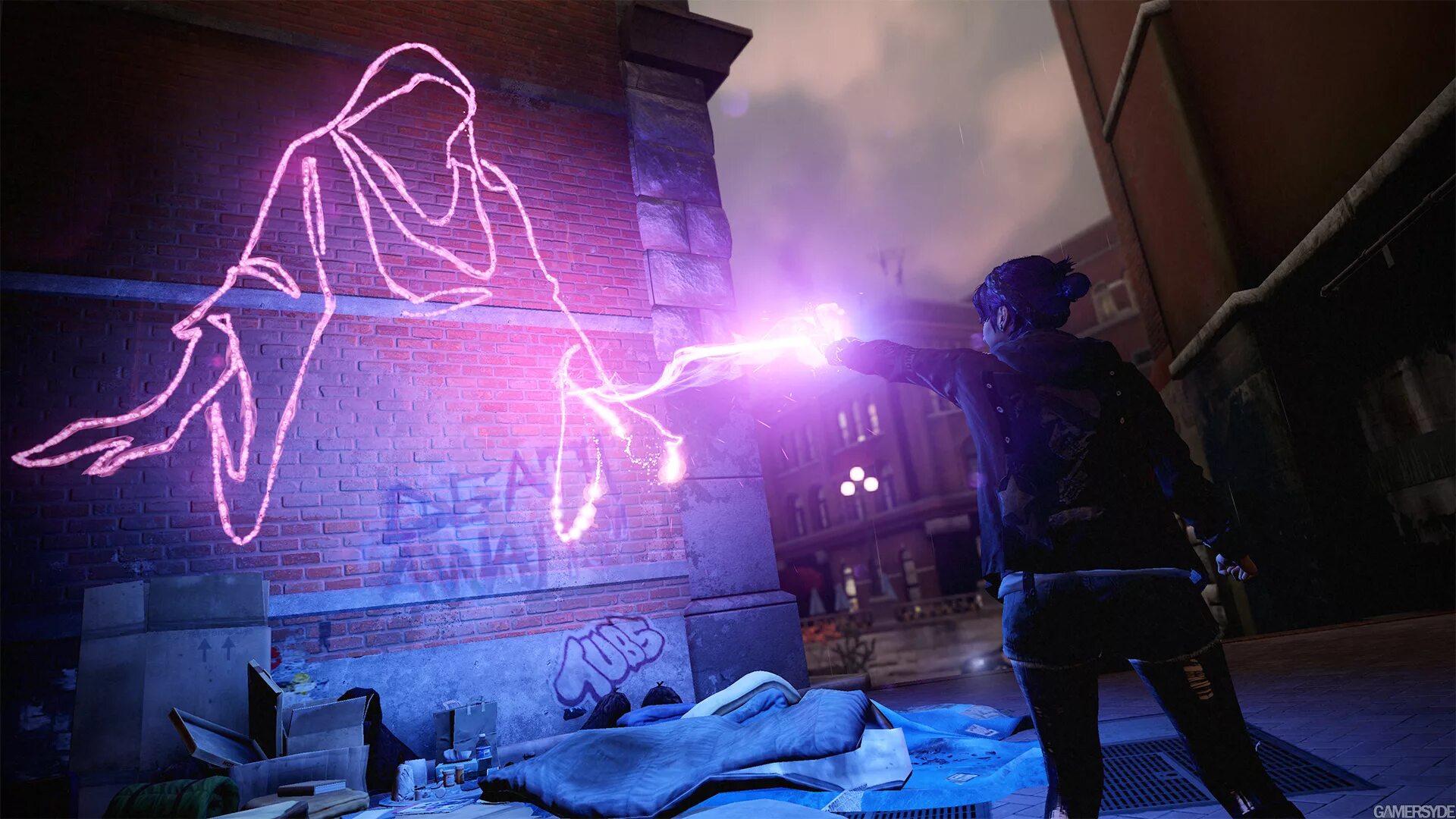 First gaming. Инфеймос ферст лайт. игра infamous first light. infamous первый свет ps4. infamous first light шейн.