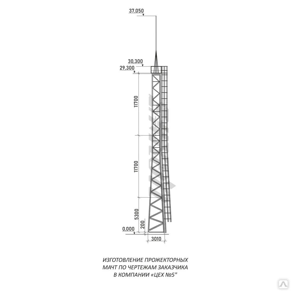 4. 1-1. 3. 407 9 172. Пмс-24 прожекторная мачта кмд.