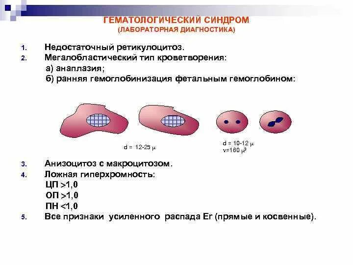Гематологические исследования тесты с ответами