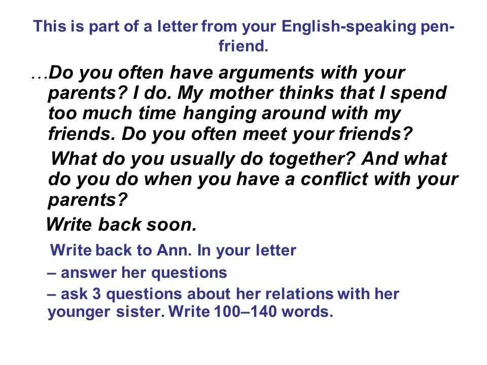 Письмо Pen friend. Write a Letter to your Pen friend. Letter to your friend. Letter to friend IELTS. What to write to pen friend