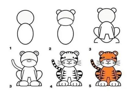 Как нарисовать кошку (15 способов) :: Уроки рисования для детей. 
