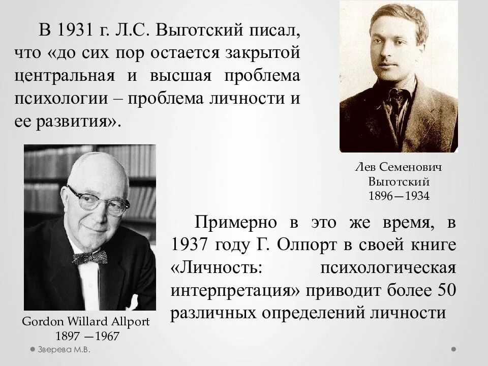 Зиглер теории личности