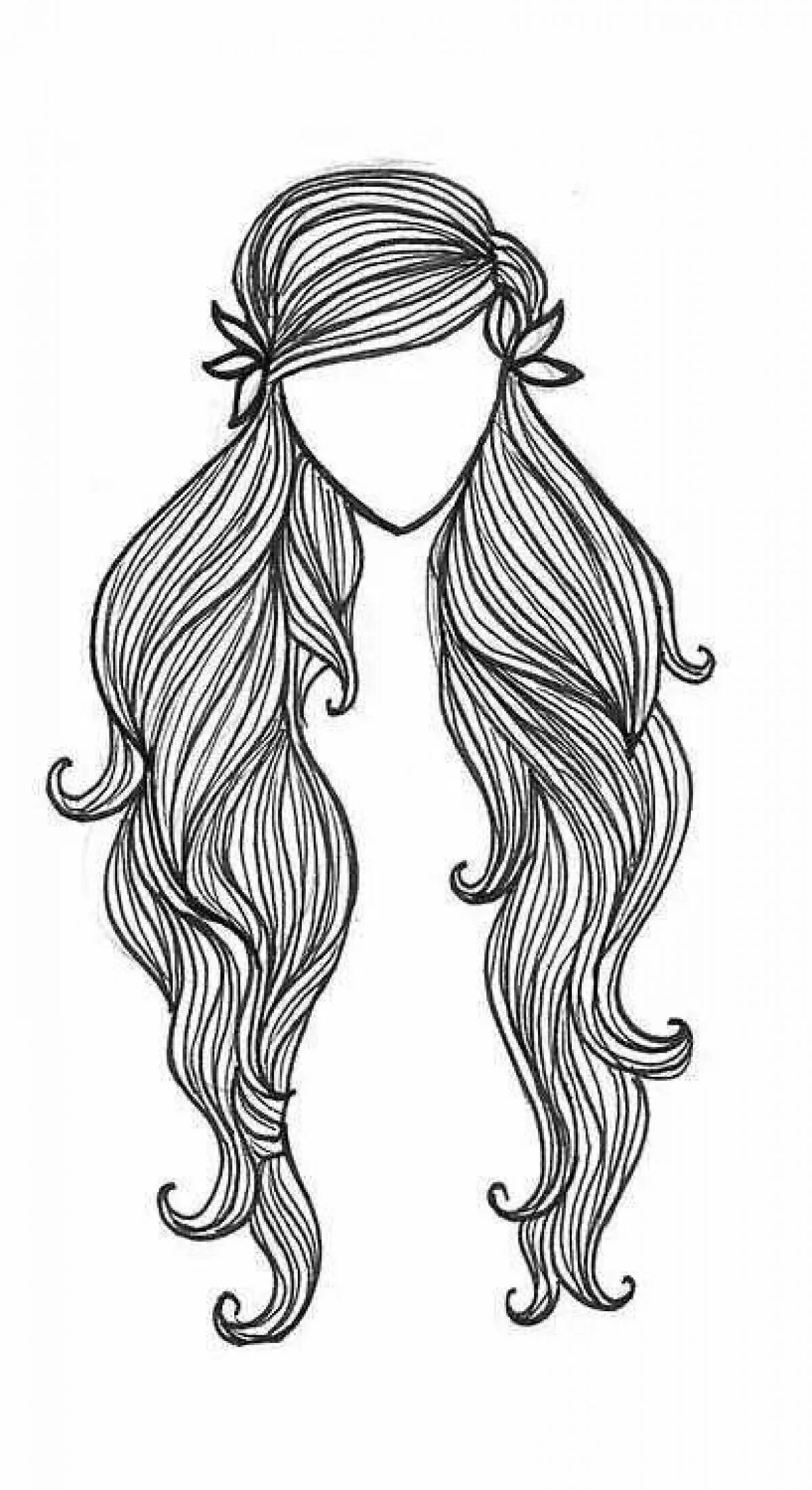 Разукрасить волосы. Раскраска девочка с волосами. Раскраска прически. Раскраска девушка с длинными волосами. Раскраска девочки с длинными волосами.