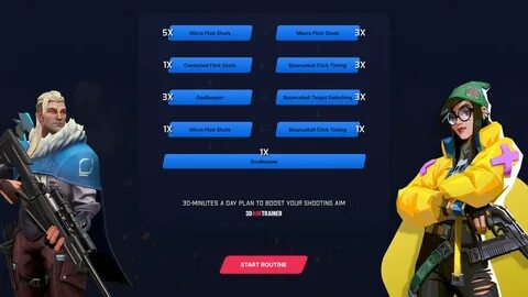 Aim trainer